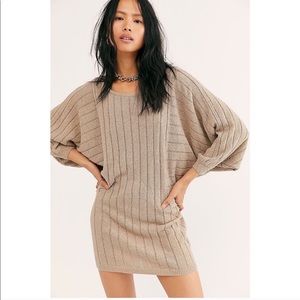 NWT Free People Mauna Kea Sweater Mini Dress